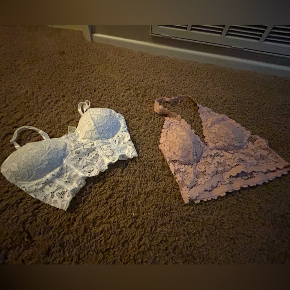 Bralet and night out shirt
